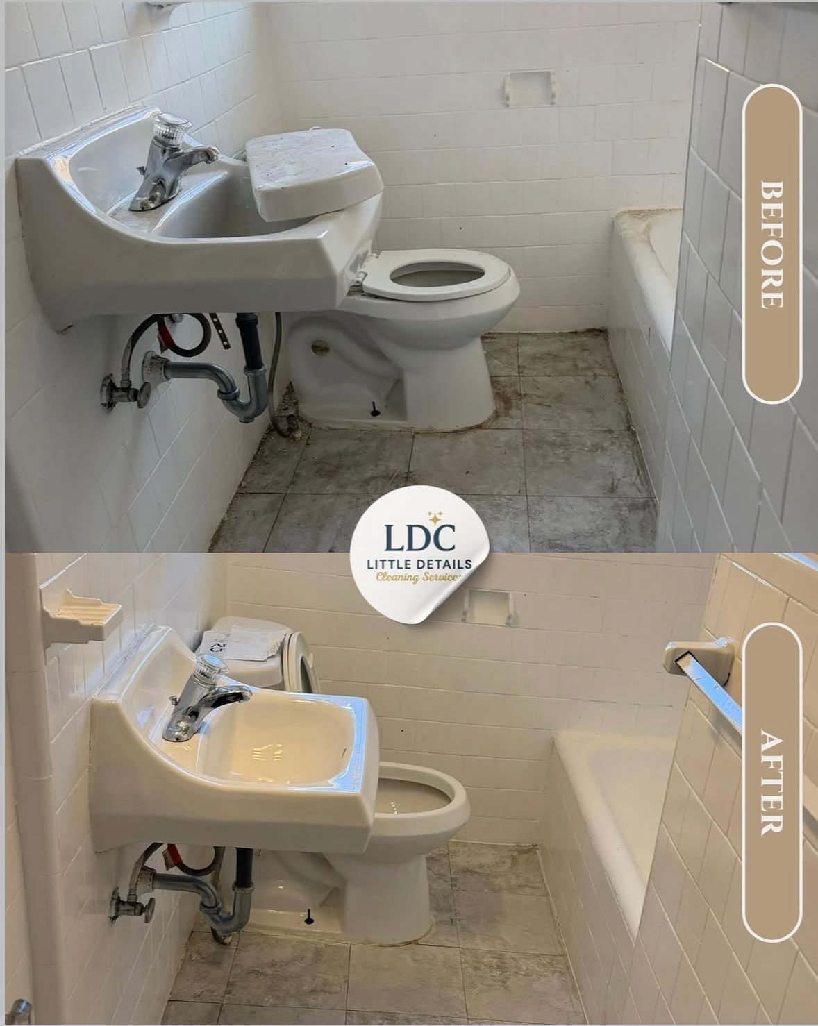 Full bathroom transformation